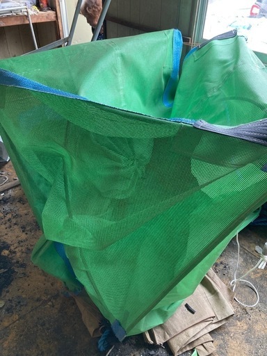 コンバイン袋と金具