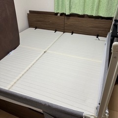 収納付きシングルベッド　フレームのみ　1台あたりの画像