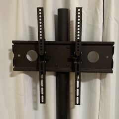 1homefurnit 壁寄せテレビスタンド 移動式 ディスプレイ・モニター・テレビスタンド 23-60インチ液晶テレビに対応 ハイタイプ 高さ調整可能 キャスター付き 耐荷重25kgの画像