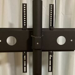 1homefurnit 壁寄せテレビスタンド 移動式 ディスプレイ・モニター・テレビスタンド 23-60インチ液晶テレビに対応 ハイタイプ 高さ調整可能 キャスター付き 耐荷重25kgの画像