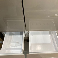 R-XG5100H-XN 冷蔵庫 真空チルドXGシリーズ クリスタルシャンパン　動作確認済み の画像