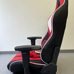 S814-I58-3005 AKRACING AKR-GYOKUZA V2-RED AKレーシング極座 ゲーミング座椅子 人間工学 360°回転台 ゲーミングチェア 赤の画像