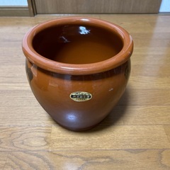 【未使用品】陶器 飲食物 漬物 容器 幅25cm