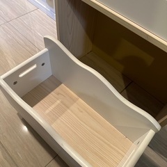 お譲り先決定済【ニトリ】キッズ・ベビー収納ラック　収納　おもちゃ　本棚　こどもの画像