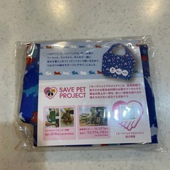 ペット柄コンビニバッグの画像