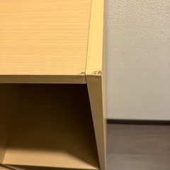 ニトリ　カラーボックス　ナチュラルの画像