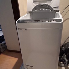 SHARP 洗濯乾燥機 5.5kg/3.5kg ES-TX5DJ-W 2021年製