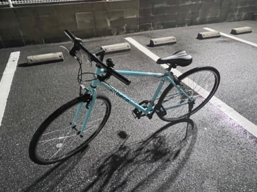 極美品　自転車　5段ギア　防犯登録済