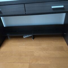 値下げ デスク 机 近隣配送無料 引取割引有 72.5×120.5×50.5㎝の画像