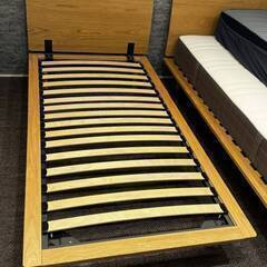 （商談中・群馬県）★無印良品 スモールサイズ ベットフレームのみ...