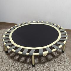 トランポリン   折りたたみ可能　 家庭用 金属スプリングを使用...