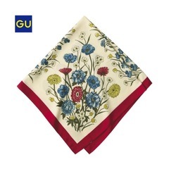 スカーフ　GU 花柄