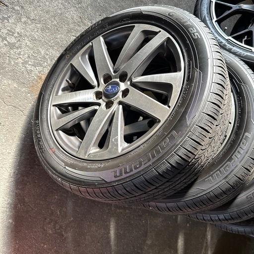 レガシィ　タイヤホイールセットバリ溝　205/55R16
