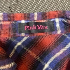 シャツ　ピンキーミックス　レディース　チェックの画像