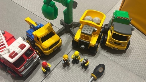 ミッキーの工具のと同時購入特典あり◎おもちゃ　工具　はたらく車