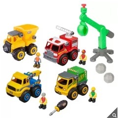 ミッキーの工具のと同時購入特典あり◎おもちゃ　工具　はたらく車の画像