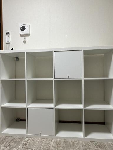 IKEAのボックス（ホワイト）3×4