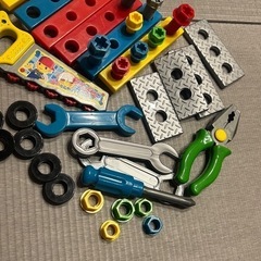 はたらく車のおもちゃと同時購入特典あり◎ミッキー　工具　おもちゃ🛠️の画像