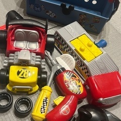 はたらく車のおもちゃと同時購入特典あり◎ミッキー　工具　おもちゃ🛠️