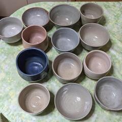 差し上げます　茶道　練習用のお茶碗　12個