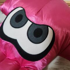 スプラトゥーン イカ ピンク ビッグサイズ ぬいぐるみ タグ付きの画像