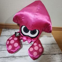 スプラトゥーン イカ ピンク ビッグサイズ ぬいぐるみ タグ付き