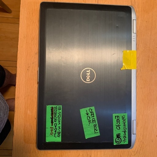 （売約済）400記念大特価！Dell latitude E6530改その⑬　高速CPUi７　新品SSD240G memory8G office2021付 Windows10 pro 64bit
