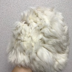 Comme ca ism コムサイズム　毛皮のキャップの画像