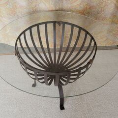 ガラス　センターテーブルの画像