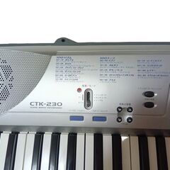 カシオ(CASIO)　電子キーボード／電子ピアノ  49鍵盤 CTK-230 の画像