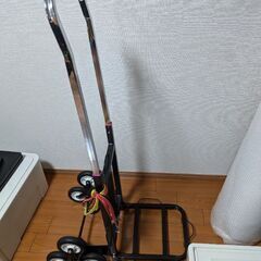 折りたたみキャリーカート 台車 ハンドキャリー 階段 3輪 段差