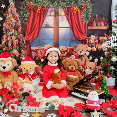 11月２１、２３日開催　クリスマステディベアおすわりアートフォト...