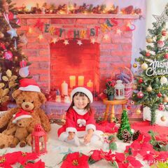 11月２６日開催　クリスマス暖炉おすわりアートフォトブース撮影会...