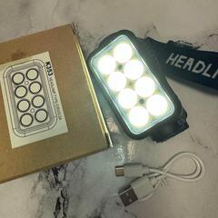 ✨️大特価✨️ヘットライト LED キャンプ 釣り 防災の画像