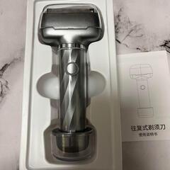 ✨大特価✨メンズ 電動 シルバー 往復式シェーバー IPX7防水　髭剃り 55の画像