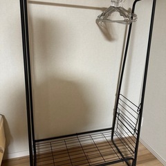 ハンガーラックとハンガーセット
