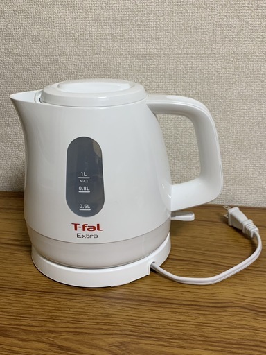 ティファール 電気ケトル(1L) ｜色：白