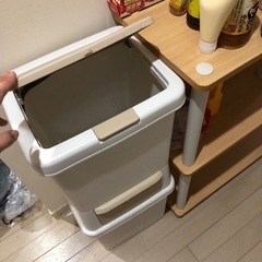 ２段ゴミ箱