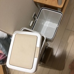 ２段ゴミ箱の画像