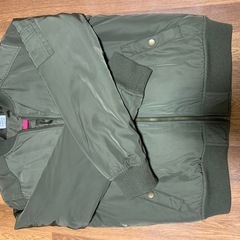 MA-1風　ジャケット　カーキの画像