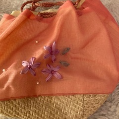 浴衣　帯　巾着バックの画像
