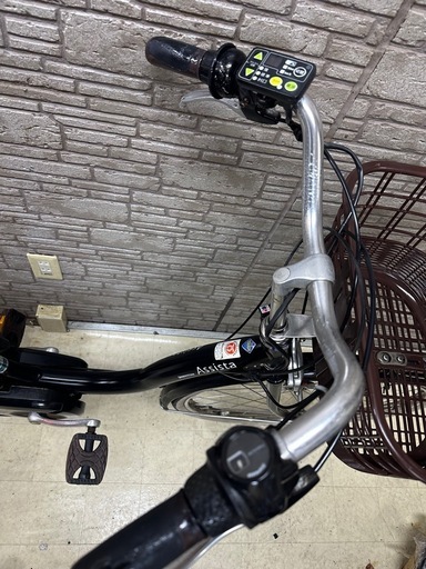 東京23区配達無料　新基準　ブリヂストン　アシスタ　8.7Ah リチウム 電動自転車 中古 1734