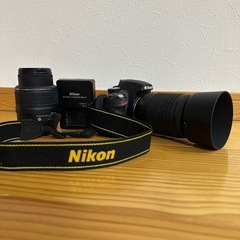 引取者様決定　ニコンＤ3200   ダブルレンズキット  初心者...