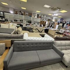 奥行きにこだわったソファベッド ダークグレー