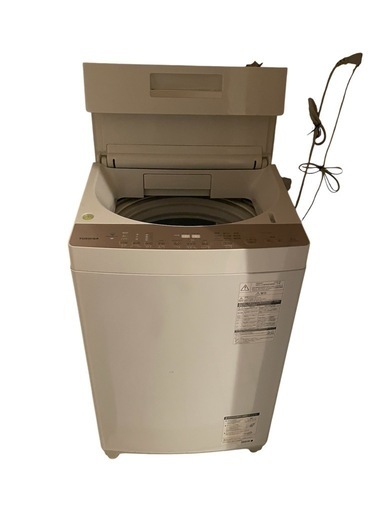 【21日まで限定‼️】洗濯機 8.0kg 東芝 マジックドラム AW-BK8D8-W ホワイト 2019年製 DDインバーター 低騒音 まとめ洗い