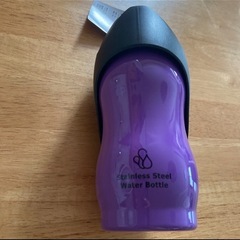 値下げ！【新品未使用】ROOP ループ　給水ボトル　ステンレスボトル　パープル　1番人気のMサイズ！の画像
