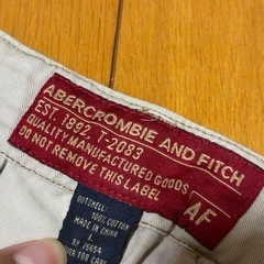 Abercrombie & Fitch アバクロ ハーフパンツ古着 Lの画像
