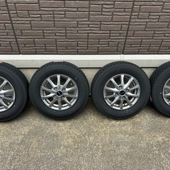145/80R12 スタッドレスタイヤとホイールセット