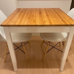 【IKEA】テーブル & 【ニトリ】チェアセット（別売可能）※神奈川県藤沢市 IKEA】テーブル & 【ニトリ】チェアセット（別売可能）※神奈川県