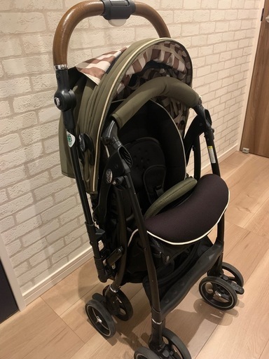ベビーカー　A型　Aprica ラクーナビッテ　クッション